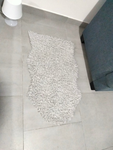 LIGHT GREY CARPET FROM IKEA FOR 40 AED ONLY