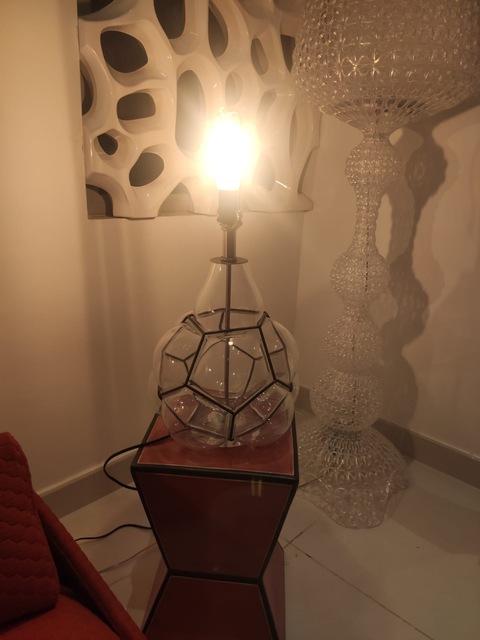 New Designer Modern Hand Blown Luxury Lamp Italy Art
