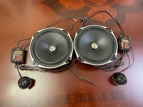 PIONEER CARROZZERIA TS-C1710A HI-End COMPONENT SPEAKER FOR SALE!!!! Perfect Working Condition