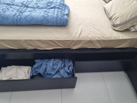 Ikea Malm storage bed