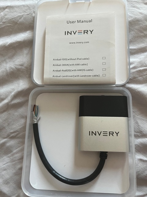Invery Bluetooth adapter for car interface