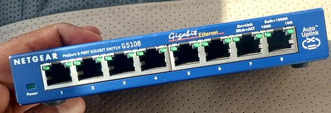 Netgear Gigabit switch 8 port for sale