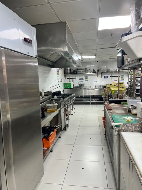 Full Commercial Kitchen Equipment including ecological systems and hood for Sale