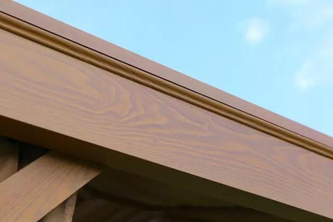 Wooden finish for outdoors
