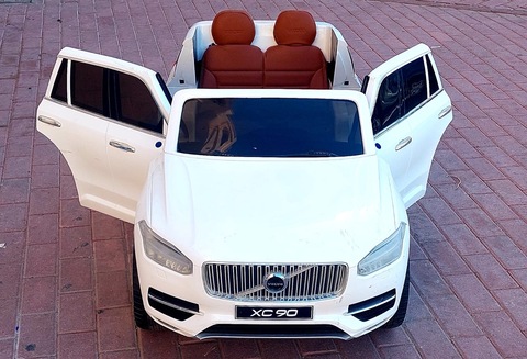 12v Volvo XC90 Luxury Ride On Car with Leather Seats