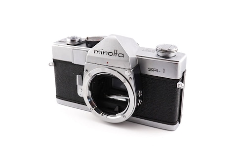 Vintage Minolta SR-1 film SLR camera