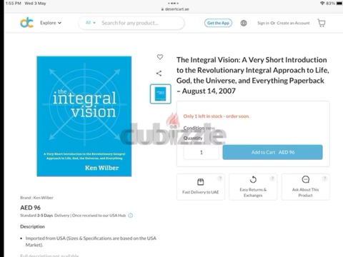 The Integral Vision (Shambhala Library)