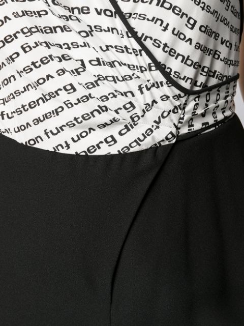 New Diane Von Furstenberg Wrap Jumpsuit XS