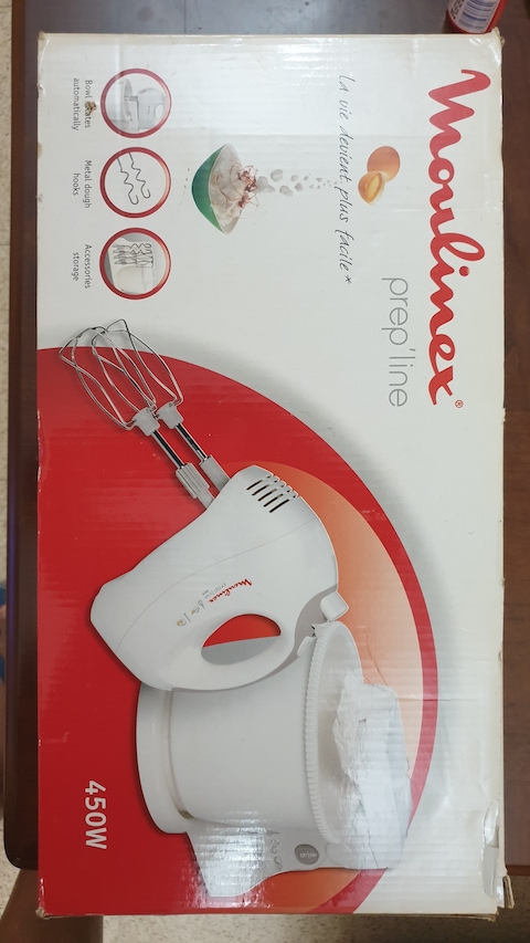 Moulinex Hand Mixer With Bowl