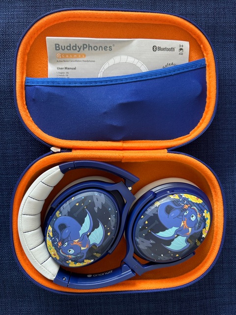 BuddyPhones Cosmos Noise Cancelling Bluetooth Headphones