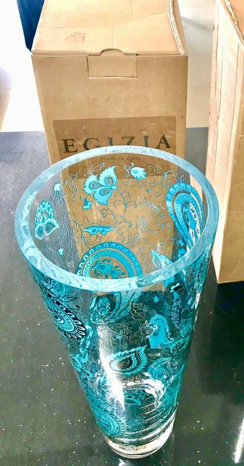 Italian Crystal I’m Vase
