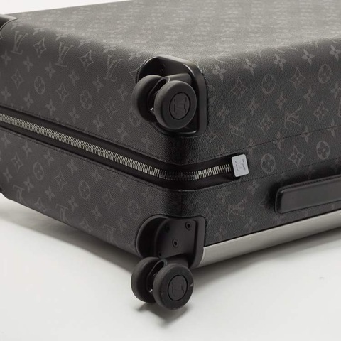Guaranteed Authentic Louis Vuitton Monogram Eclipse Horizon 55 Rolling Luggage Trolley Suitcase