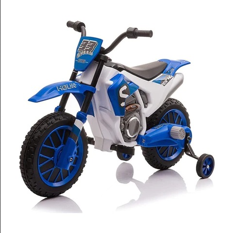 Ride on Kids Trail Motorbike XMX616 12V Blue