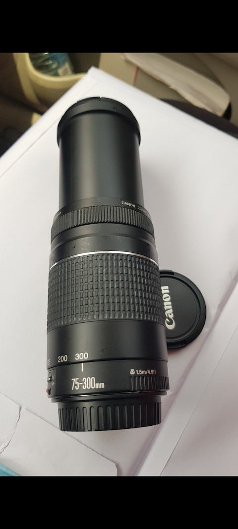 Canon 75.300mm zooming lens