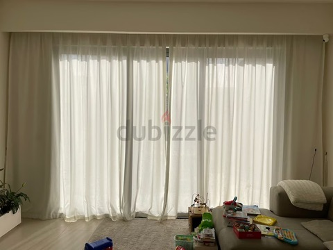 Excellent Condition White Curtains