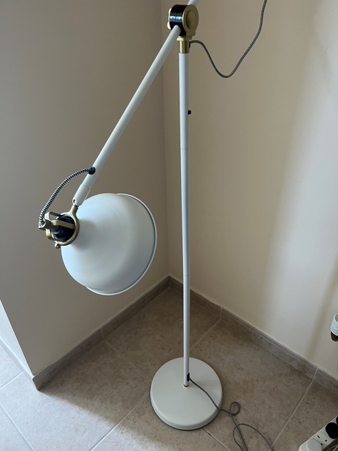 New Floor/reading lamp, off-white