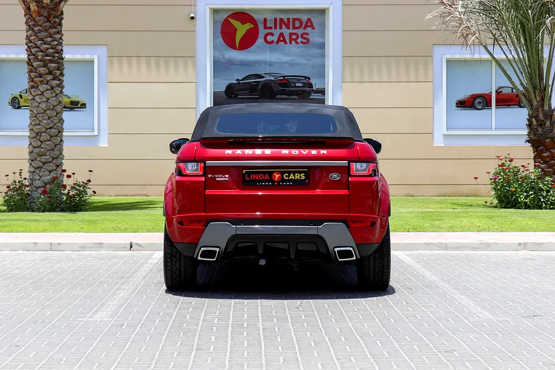 AED 2,030 monthly | Warranty | Range Rover Evoque Si4 Convertible 201763226741550082114
