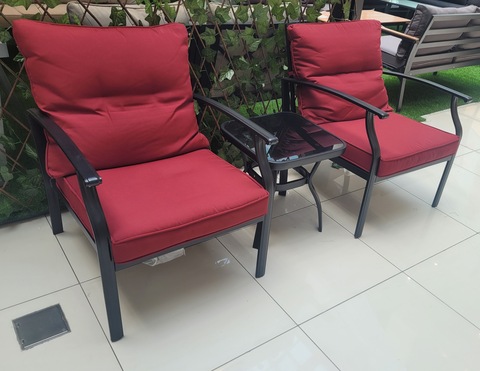 Metal Garden n Balcony Chairs and Table Set