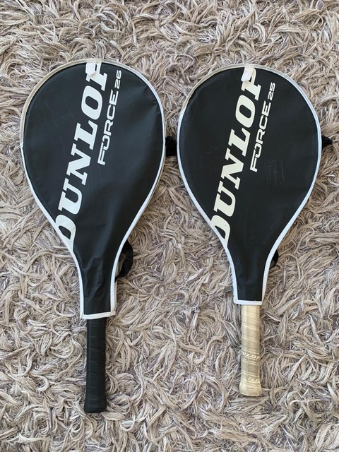 2 Dunlop Tennis Rackets for Kids