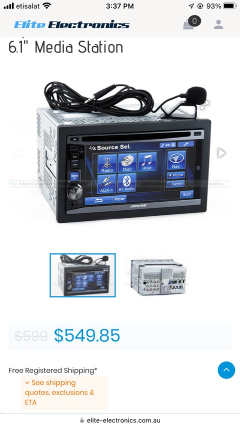ALPINE IVE-W530EBT CAR AUDIO STEREO FOR SALE!!!! Perfect Condition