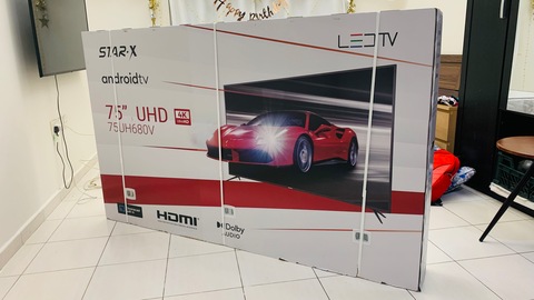 75 Inch UHD 4K Smart LED Tv BRAND NEW Packed