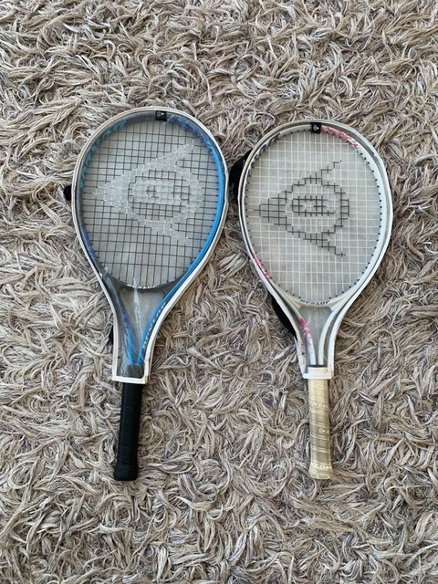 2 Dunlop Tennis Rackets for Kids