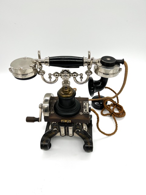 Vintage Skeleton Telephone by L.M. Ericsson, 1892.