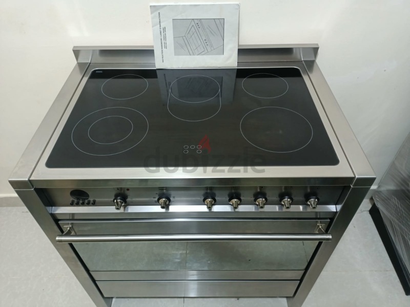 Salling (SMEG) Latest Model 5 Hubs Electric Ceramic Cooker 90/60 size 2799dhs-1
