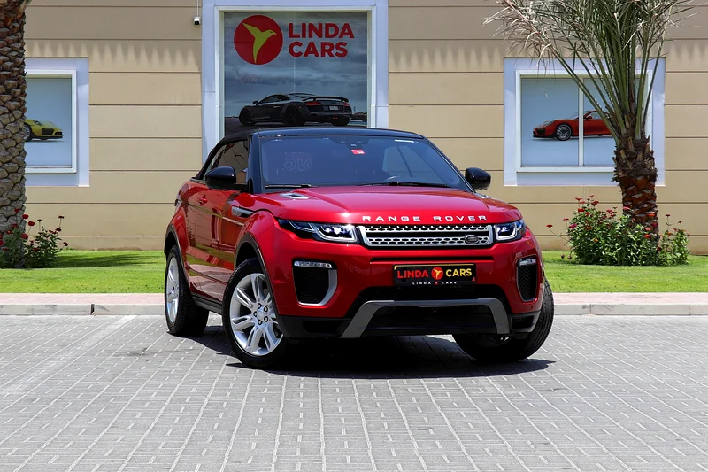 AED 2,030 monthly | Warranty | Range Rover Evoque Si4 Convertible 201763152291129730111