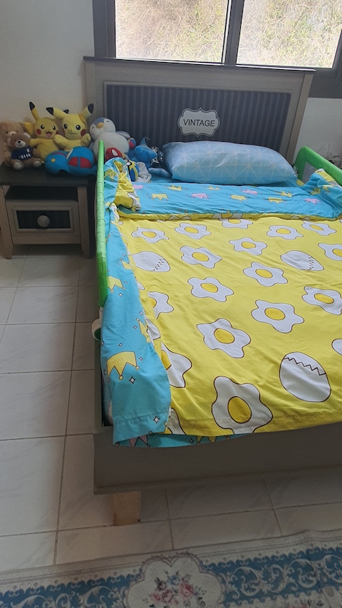 Large size children beds with nightstands for sale. Together or separate.