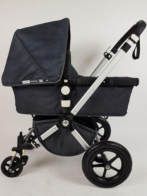 Bugaboo denim limited edition heavy duty stroller for sale