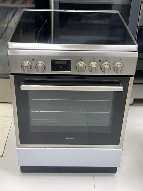 Whirlpool 6060 Ceremic Four Hubs Electric Cooking Range