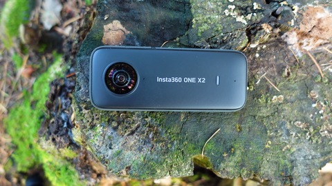Insta360 ONE X2 waterproof 360 action camera + batteries