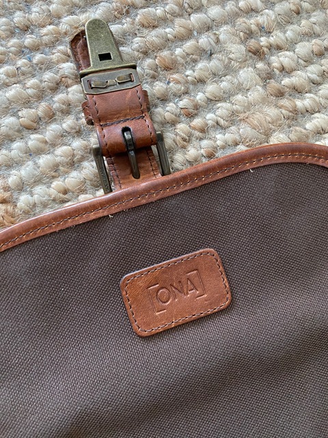 Ona Monterey leather camera bag