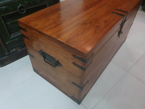 solid wood large chest