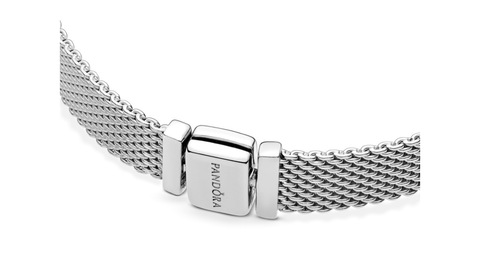 Pandora reflexions mesh bracelet