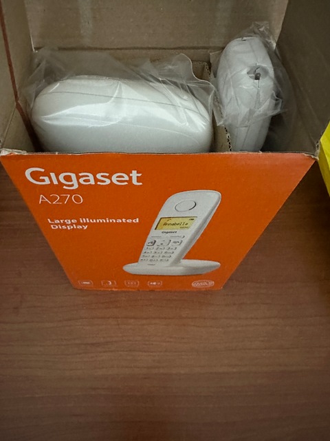 White Gigaset Cordless Phone for only 90