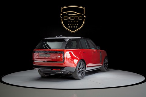 2023 Range Rover SV Autobiography Red-Tan+Black New | AL TAYER WARRANTY UNTIL MAY 2028