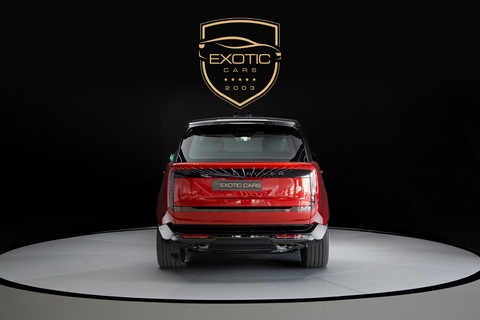 2023 Range Rover SV Autobiography Red-Tan+Black New | AL TAYER WARRANTY UNTIL MAY 2028