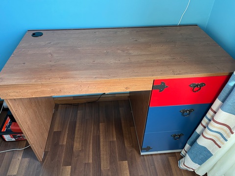 Desk and book case for sale