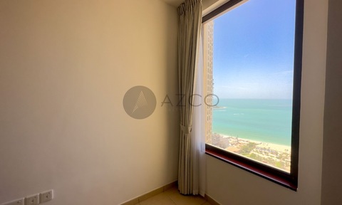 Full Sea View | Unfurnished | On High Floor