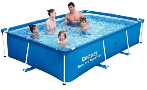 Bestway  Deluxe Splash Jr. Frame Pool 102 x 67 x 24/2.59m x 1.70m x 61cm 2300L
