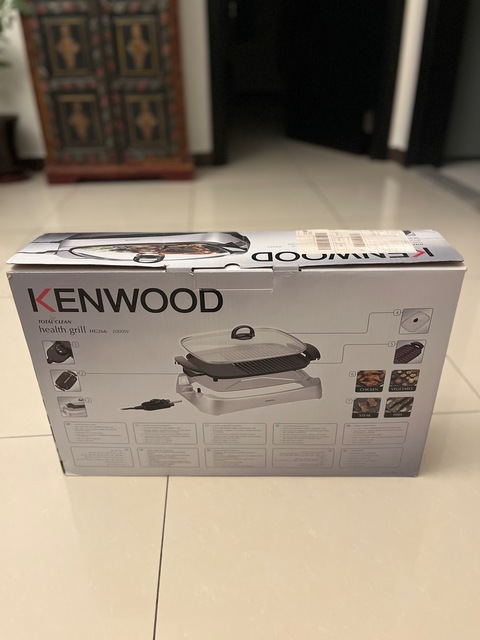 KENWOOD Grill 2000W indoor electrical BBQ
