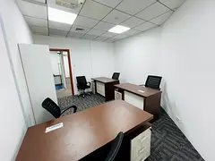 Fully Furnished 200 Sqft Office @ Aed 29,999