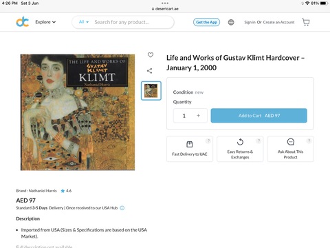 Klimt: Life and Works of Gustav Klimt