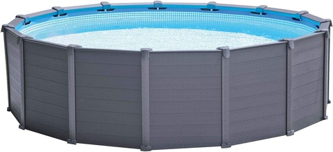 15Ft8In X 49In Graphite Gray Panel Pool Set - 26384