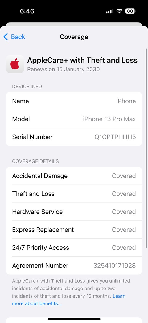 Apple iPhone 13 Pro Max 1TB CARE+2023
