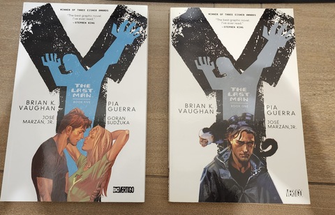 Y the last man 15 graphic novels