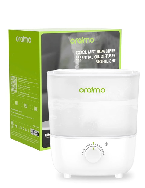 Oraimo Humidifiers, Top Fill Humidifier For Bedroom, 26dB Qu