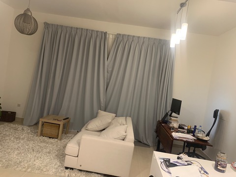 Full blackout curtain 420cm wide, 285 cm height URGENT
